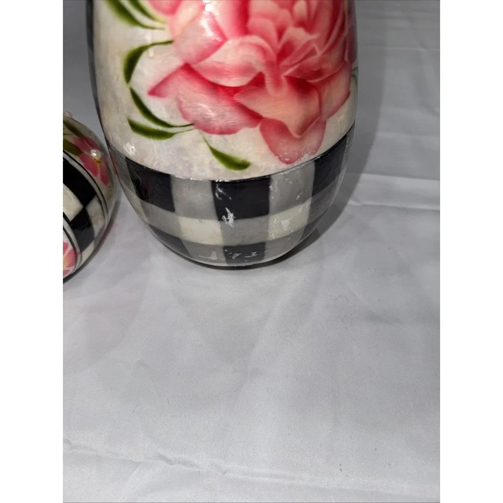 MacKenzie Childs Capriz Easter Egg Jewelry Trinket Box